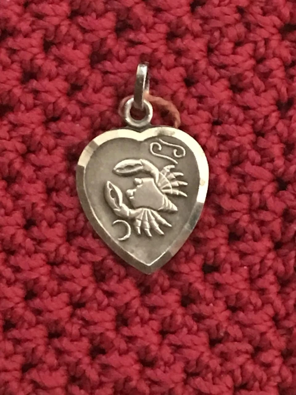 Pendentif pendant colgante hanger siogairlin pingente anhanger Cancer